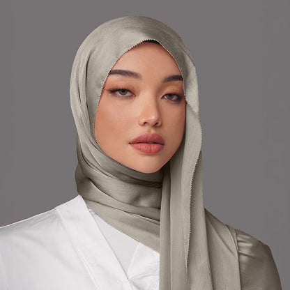 Sheen Textured Silk Pashmina