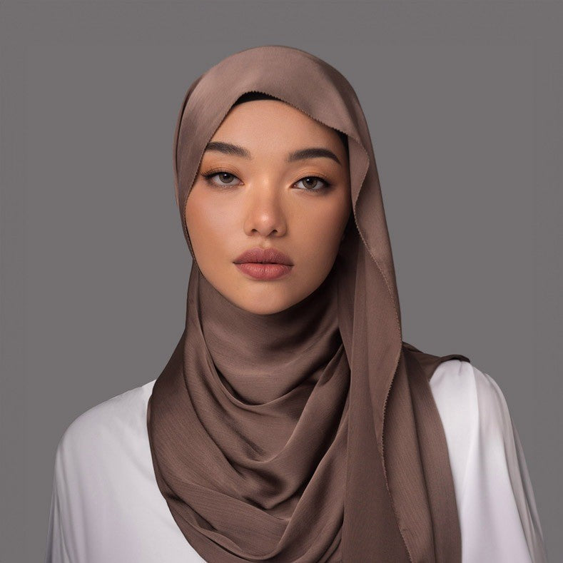 Sheen Textured Silk Pashmina