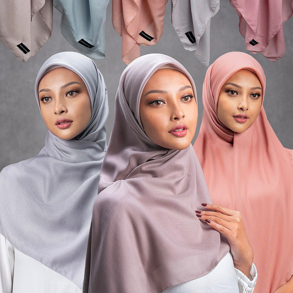 Salwa Voal Ultrafine Square Hijab