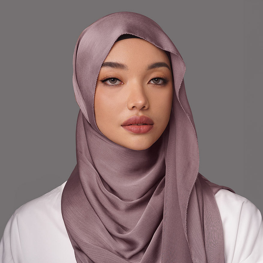 Sheen Textured Silk Pashmina