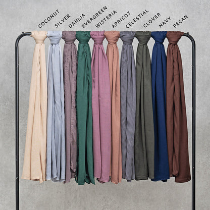 Celeste Viscose Pashmina