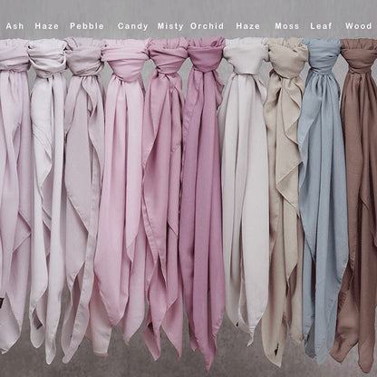 Daily Plain Hijab Square