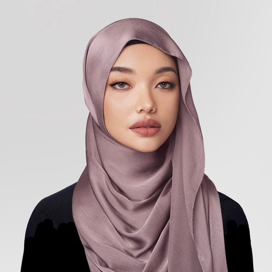 Sheen Textured Silk Pashmina